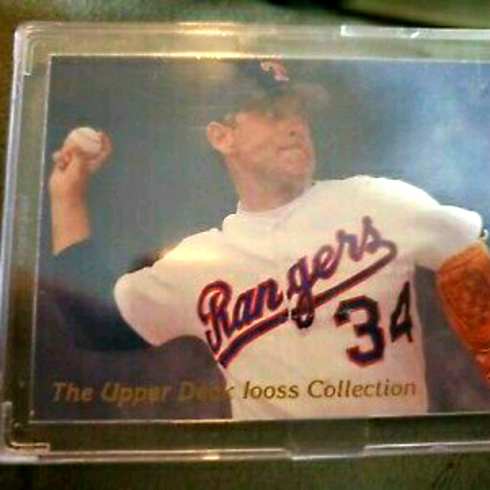Nolan Ryan 1993 Upper Deck Iooss Collection Card